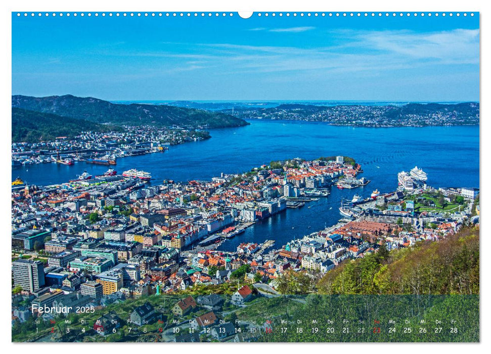 Skandinavien - Fjorde, Schären und Meer... (CALVENDO Premium Wandkalender 2025)