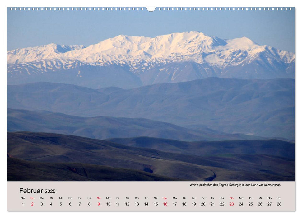 Unbekannter Iran (CALVENDO Premium Wandkalender 2025)