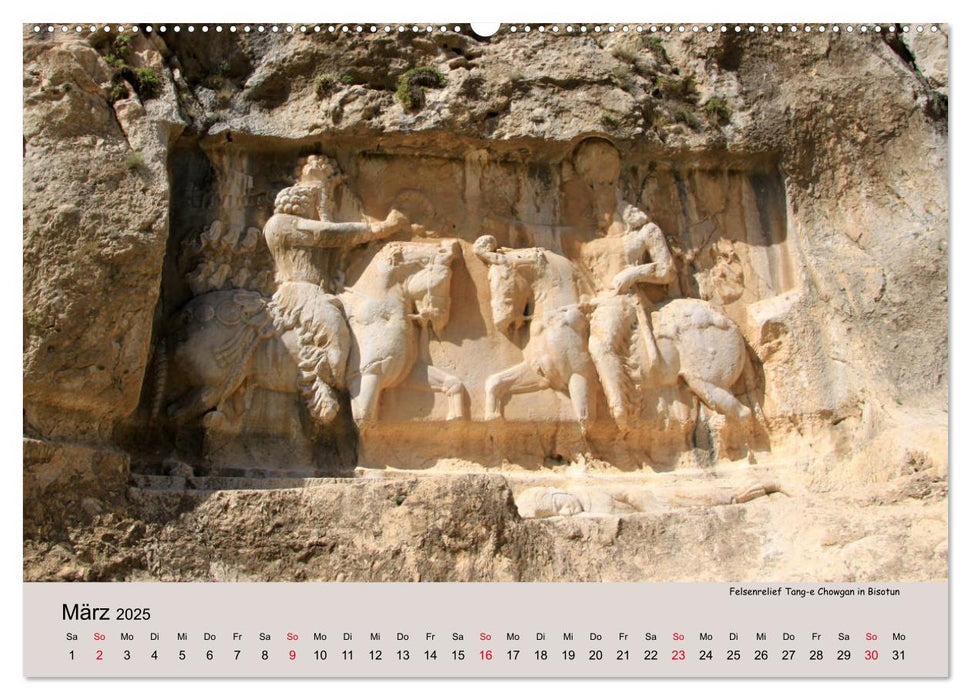 Unbekannter Iran (CALVENDO Premium Wandkalender 2025)