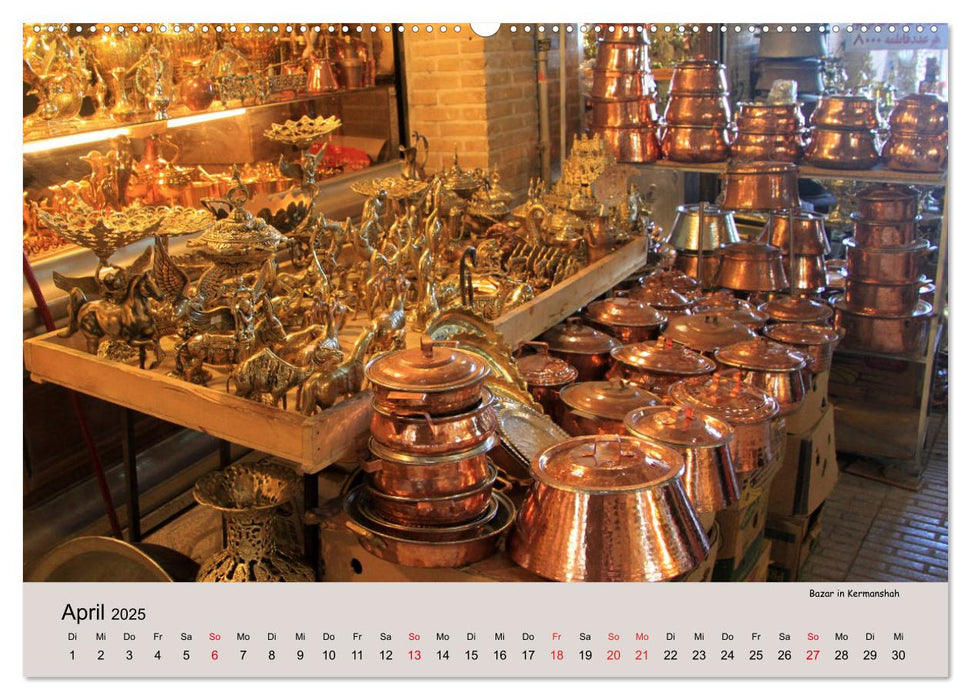 Unbekannter Iran (CALVENDO Premium Wandkalender 2025)