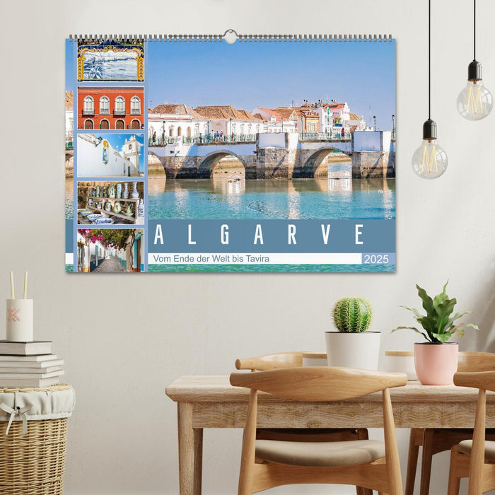 Algarve - Vom Ende der Welt bis Tavira (CALVENDO Wandkalender 2025)