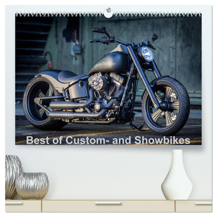 Best of Custom- and Showbikes Kalender (CALVENDO Premium Wandkalender 2025)