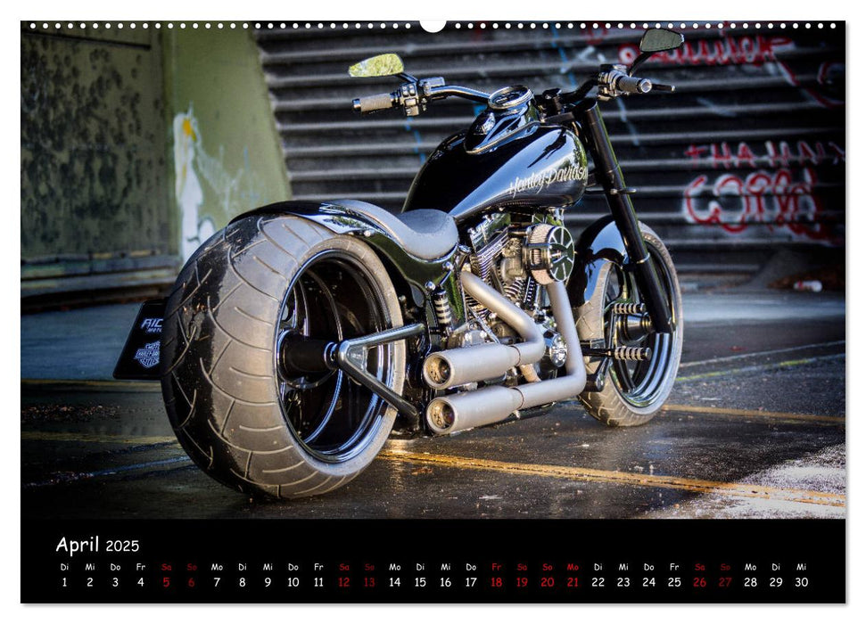 Best of Custom- and Showbikes Kalender (CALVENDO Premium Wandkalender 2025)