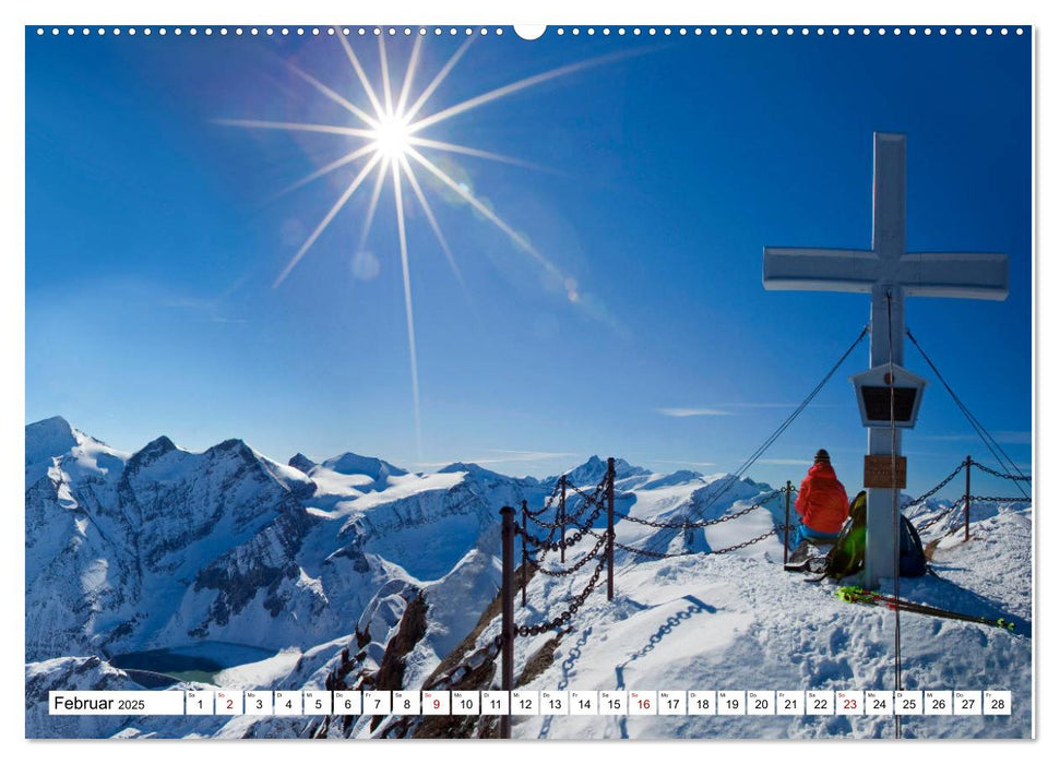 Gipfelkreuze Hohe Tauern im schönen Salzburger Land (CALVENDO Premium Wandkalender 2025)