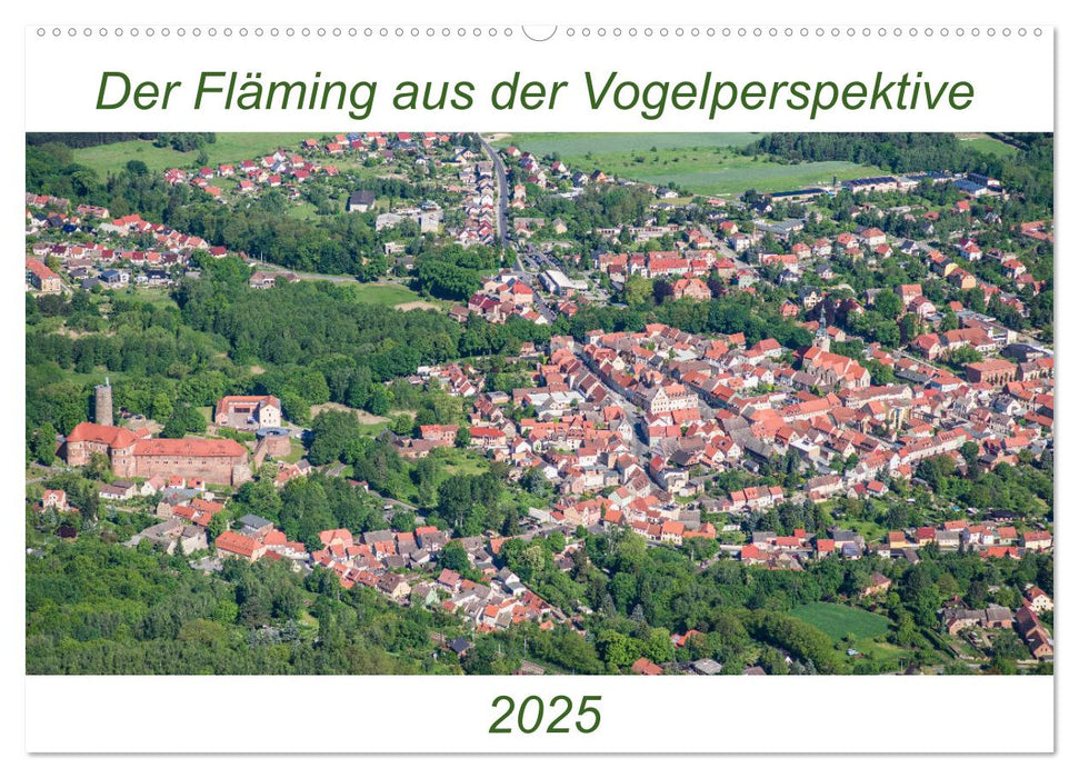 Der Fläming aus der Vogelperspektive (CALVENDO Wandkalender 2025)