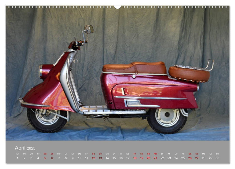 Heinkel Tourist 103-A2 Ein Freund fürs Leben (CALVENDO Premium Wandkalender 2025)