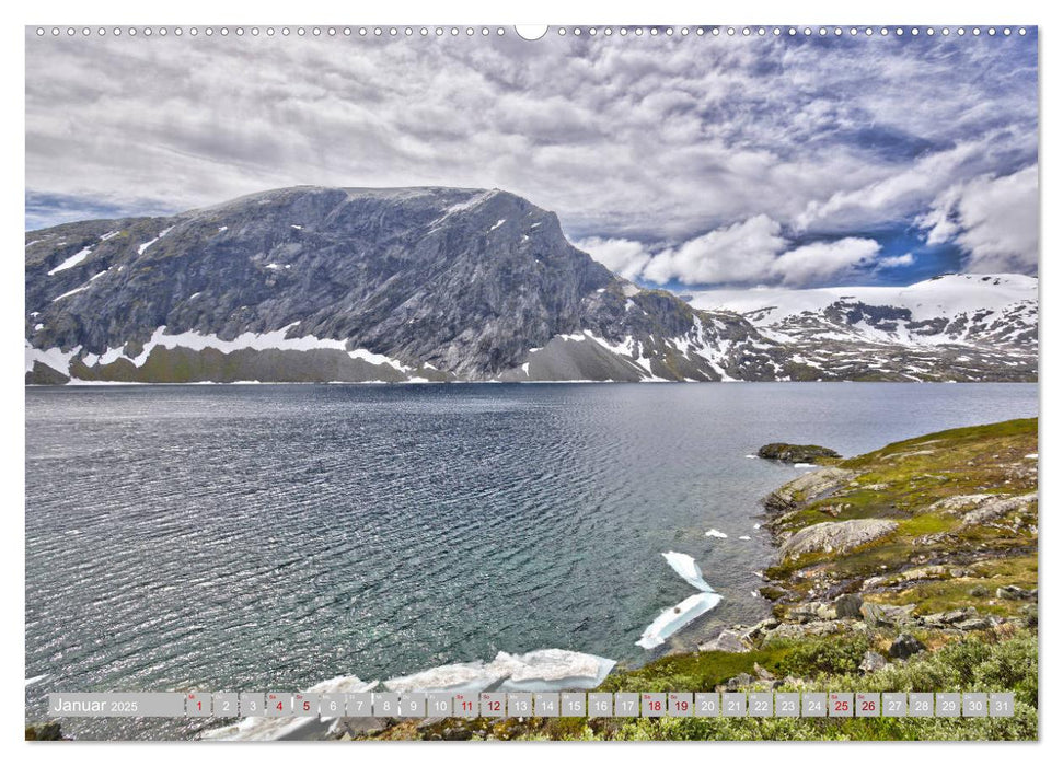 Die Farben Norwegens (CALVENDO Wandkalender 2025)