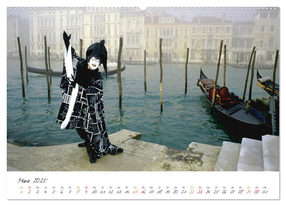 Venedig, eine Stadt im Ausnahmezustand (CALVENDO Premium Wandkalender 2025)