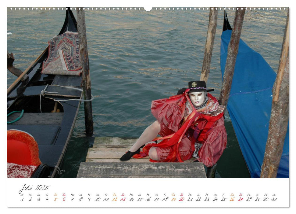 Venedig, eine Stadt im Ausnahmezustand (CALVENDO Premium Wandkalender 2025)