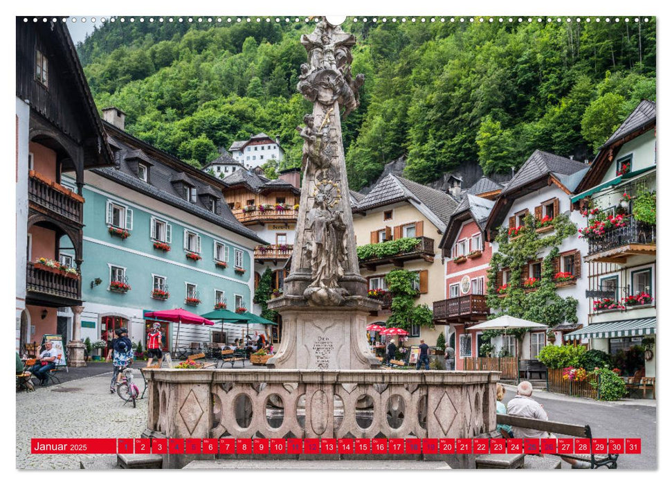 Hallstatt Impressionen (CALVENDO Premium Wandkalender 2025)