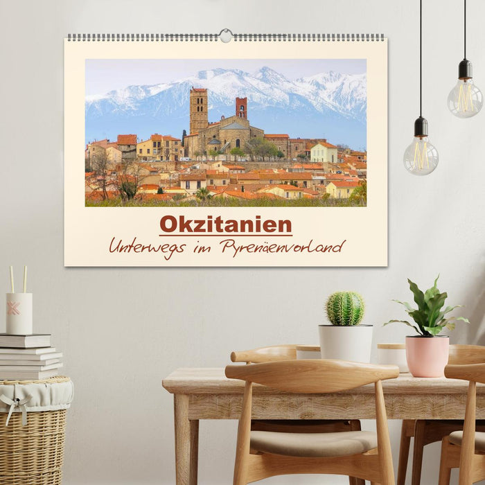 Okzitanien - Unterwegs im Pyrenäenvorland (CALVENDO Wandkalender 2025)