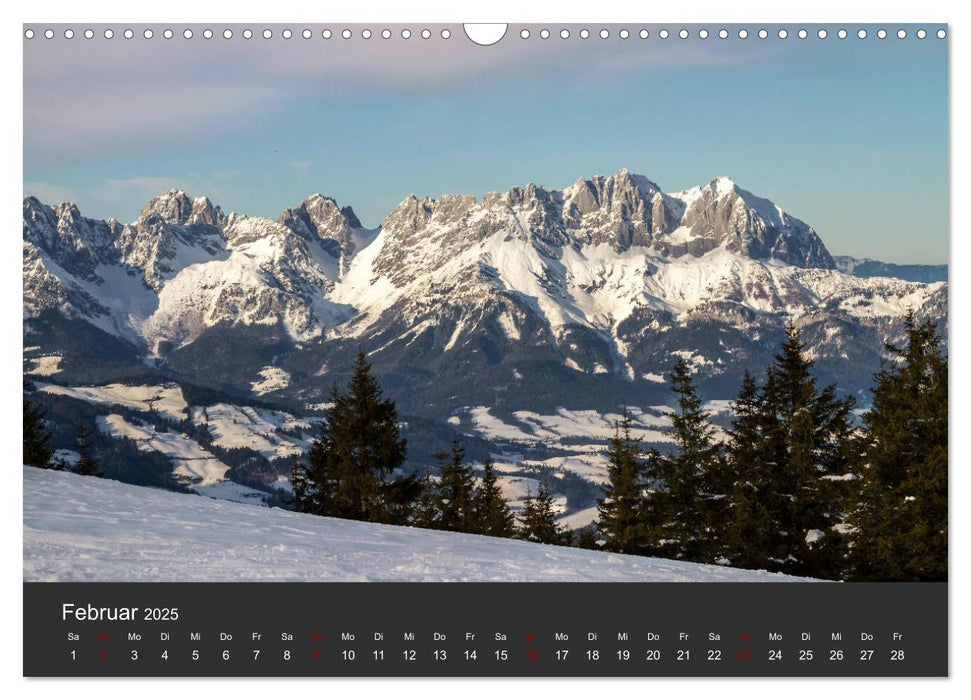 Der Wilde Kaiser, das Kletterparadies bei Kitzbühel (CALVENDO Wandkalender 2025)