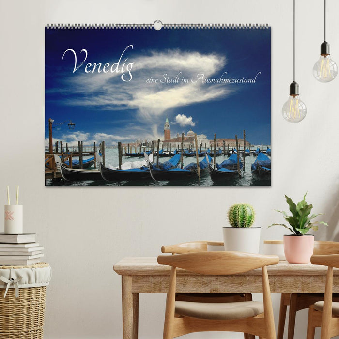 Venedig, eine Stadt im Ausnahmezustand (CALVENDO Wandkalender 2025)