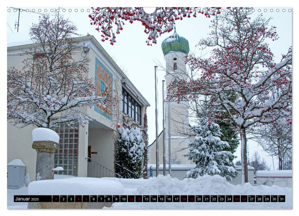 Kirchheim bei München (CALVENDO Wandkalender 2025)