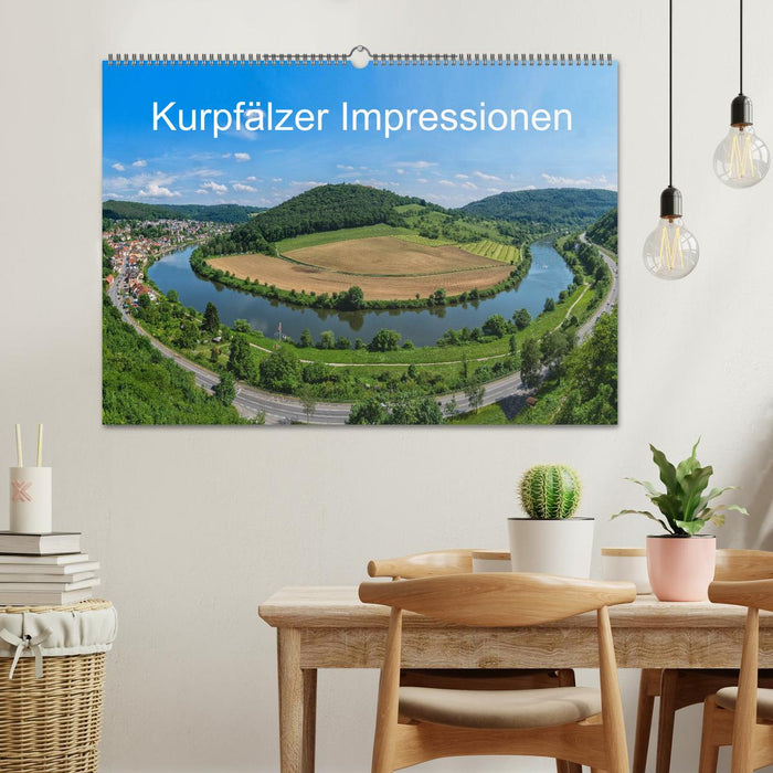 Kurpfälzer Impressionen (CALVENDO Wandkalender 2025)