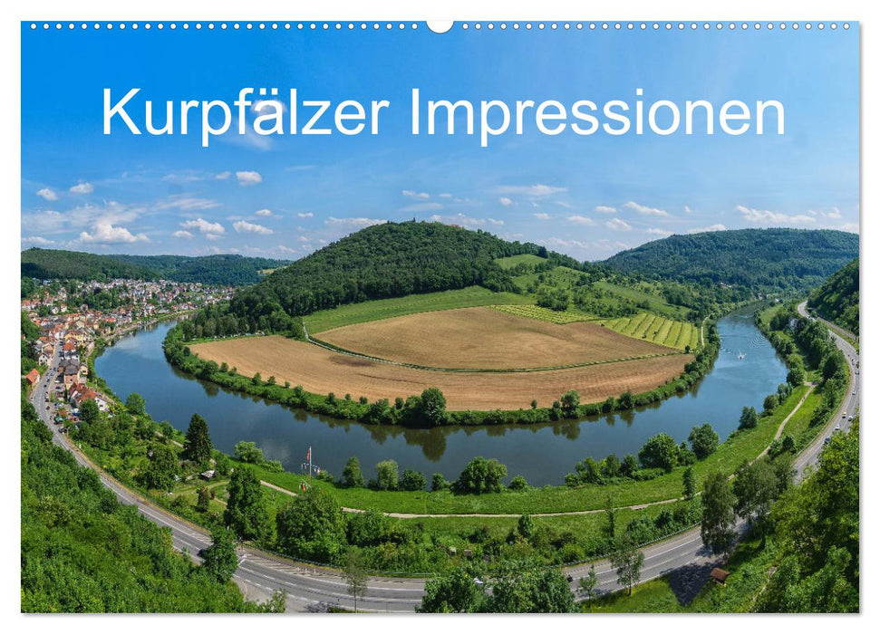 Kurpfälzer Impressionen (CALVENDO Wandkalender 2025)