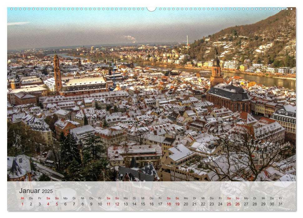 Kurpfälzer Impressionen (CALVENDO Wandkalender 2025)