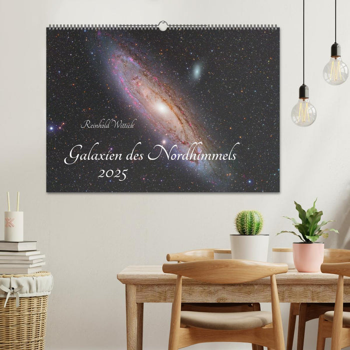 Galaxien des Nordhimmels (CALVENDO Wandkalender 2025)