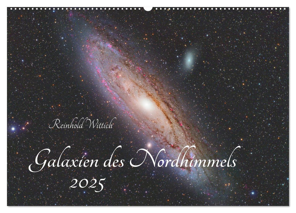 Galaxien des Nordhimmels (CALVENDO Wandkalender 2025)