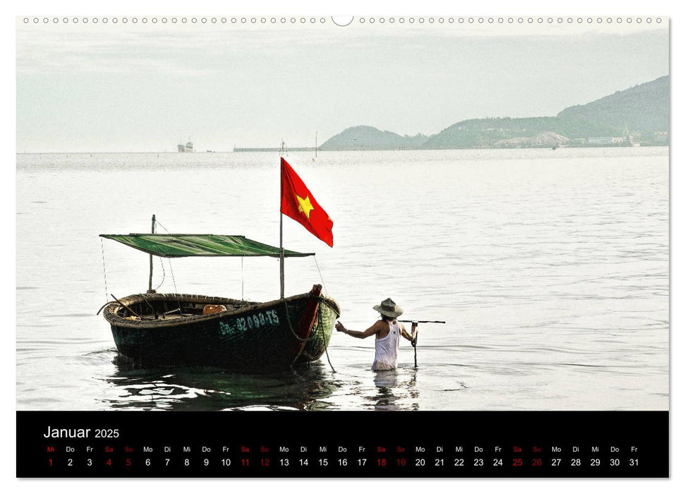 Guten Morgen, Vietnam! (CALVENDO Premium Wandkalender 2025)