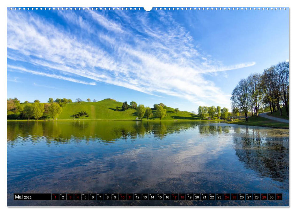 Olympiadorf und -park in München (CALVENDO Premium Wandkalender 2025)