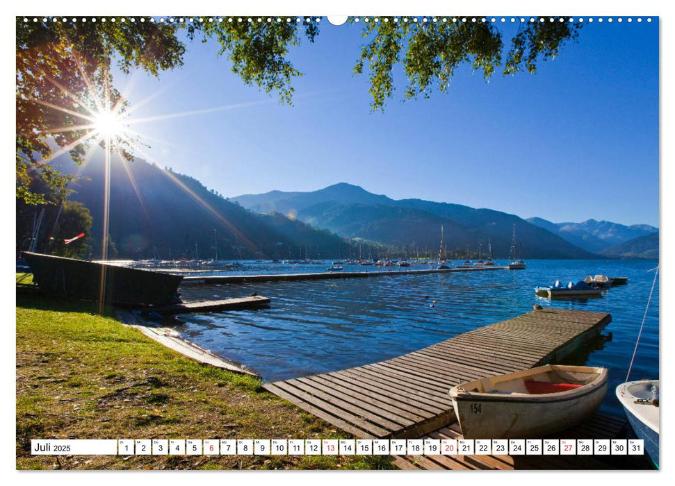 Der Zeller See im schönen Salzburger Land (CALVENDO Premium Wandkalender 2025)