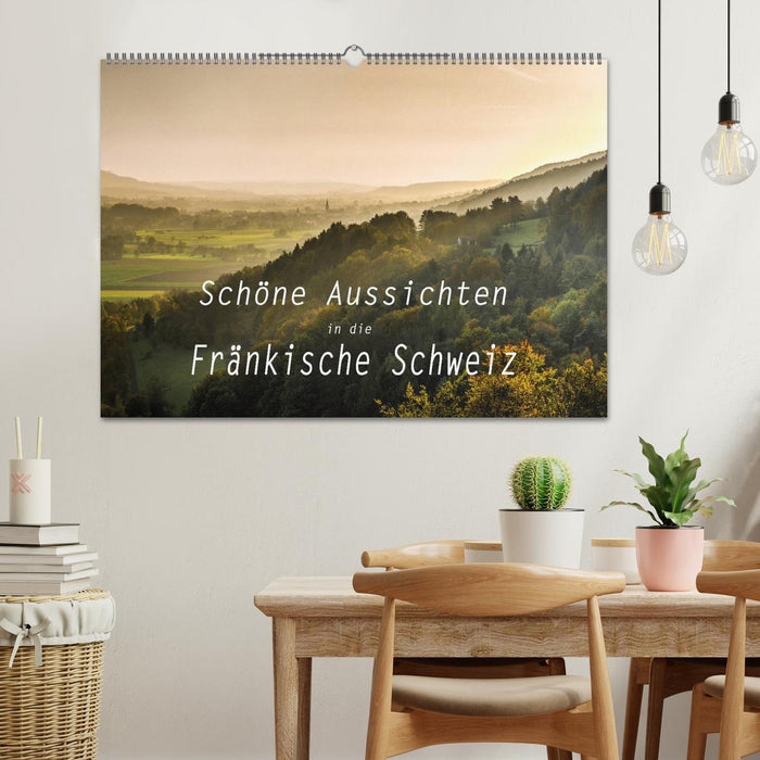 Schöne Aussichten in die Fränkische Schweiz (CALVENDO Wandkalender 2025)