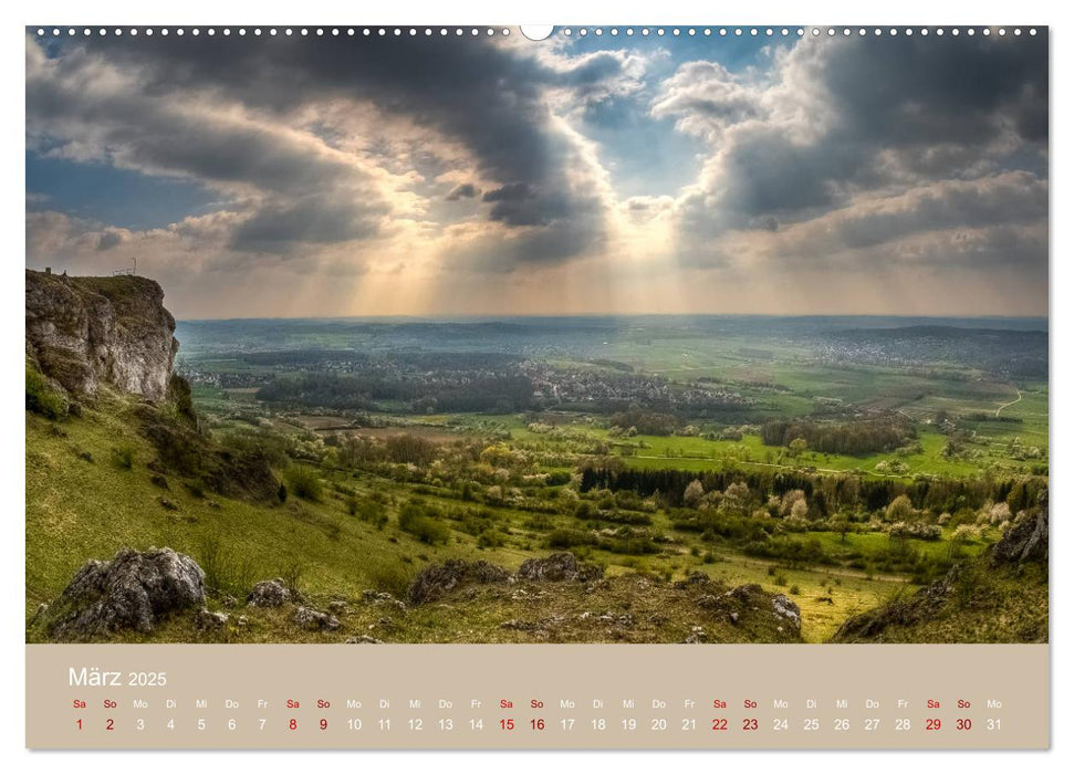 Schöne Aussichten in die Fränkische Schweiz (CALVENDO Wandkalender 2025)