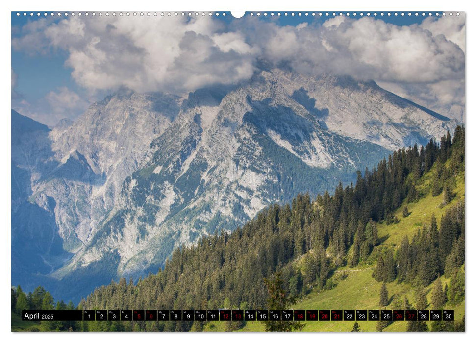 Alpenglück - Nationalpark Berchtesgaden (CALVENDO Wandkalender 2025)