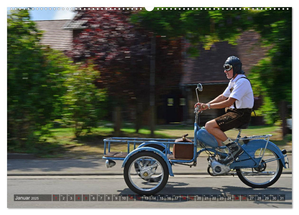 Messerschmitt Oldtimer - Kumpels fürs Leben (CALVENDO Premium Wandkalender 2025)