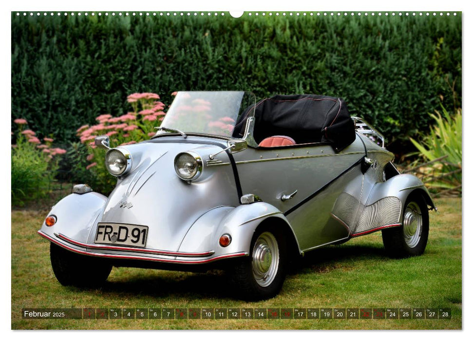 Messerschmitt Oldtimer - Kumpels fürs Leben (CALVENDO Premium Wandkalender 2025)