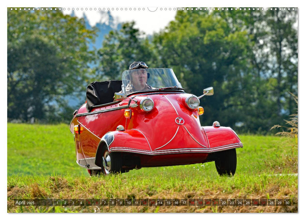 Messerschmitt Oldtimer - Kumpels fürs Leben (CALVENDO Premium Wandkalender 2025)