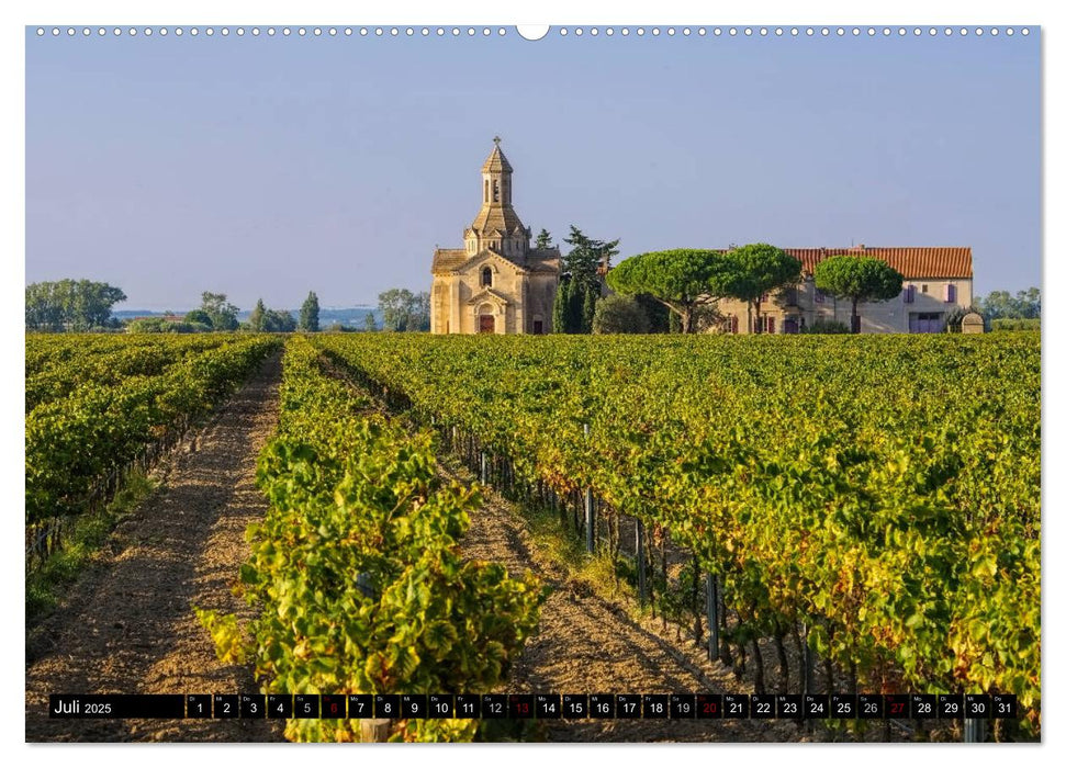 Camargue - Im Land der weißen Pferde und schwarzen Stiere (CALVENDO Premium Wandkalender 2025)