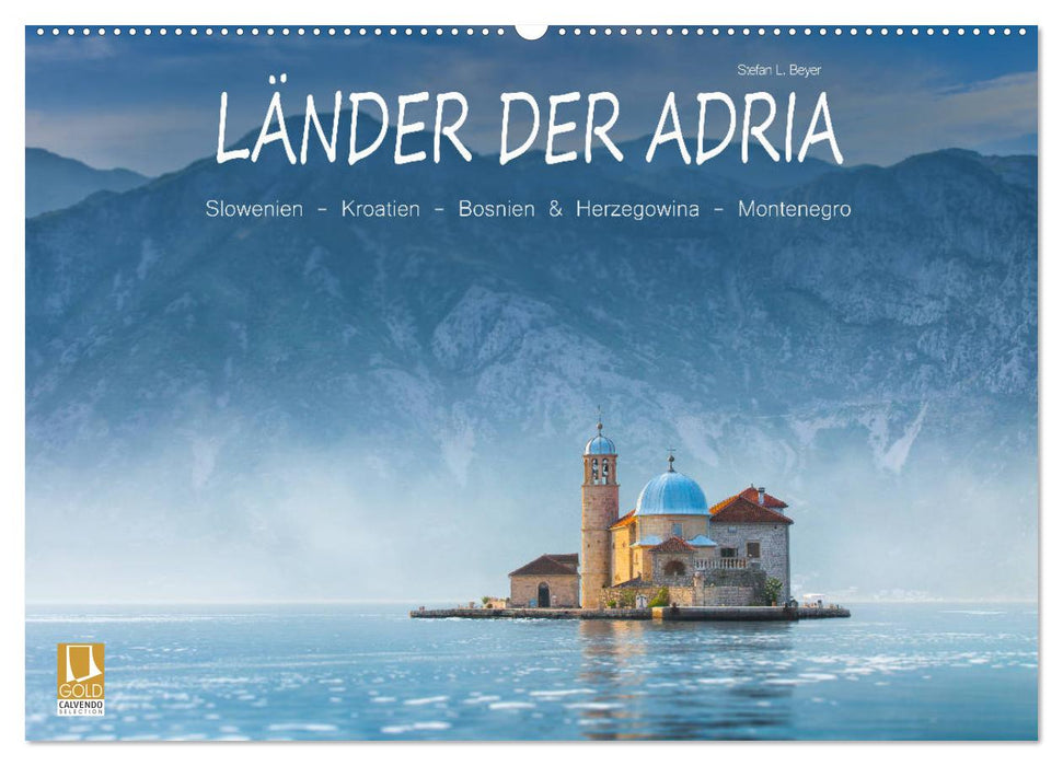 Länder der Adria (CALVENDO Wandkalender 2025)