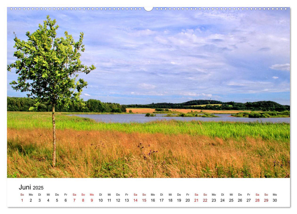 Sehenswertes in der Eifel - Die schönsten Maare (CALVENDO Premium Wandkalender 2025)