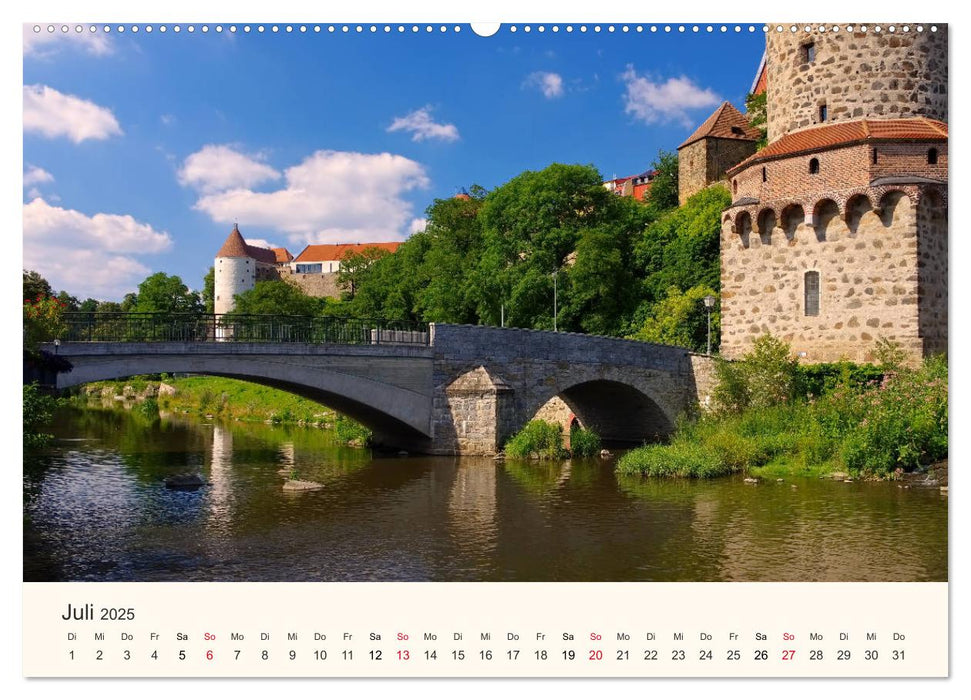 Bautzen - Perle der Oberlausitz (CALVENDO Premium Wandkalender 2025)