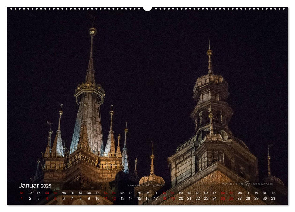 Krakau live (CALVENDO Wandkalender 2025)