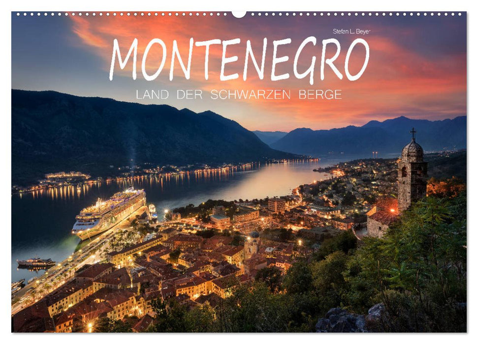 Montenegro - Land der schwarzen Berge (CALVENDO Wandkalender 2025)