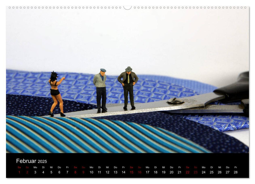 Das Alltagsleben der Minis (CALVENDO Wandkalender 2025)