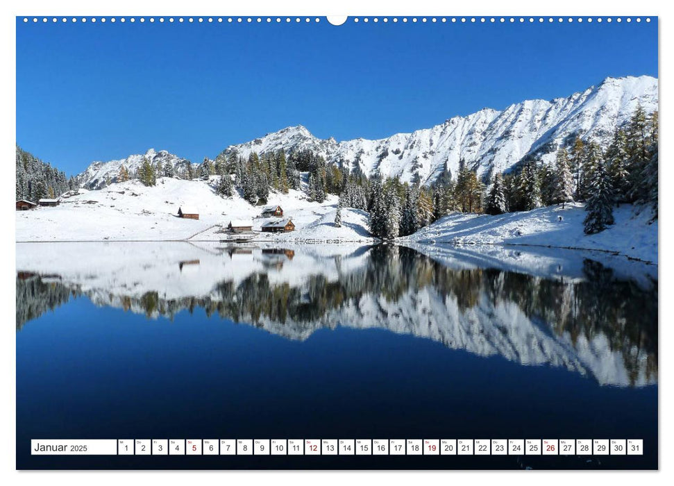 Ennstaler Bergseen in den Schladminger Tauern (CALVENDO Premium Wandkalender 2025)