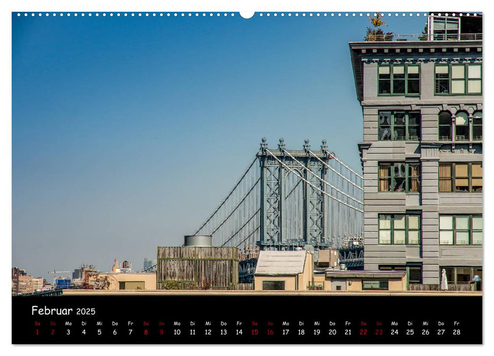 New York City - Impressionen (CALVENDO Premium Wandkalender 2025)