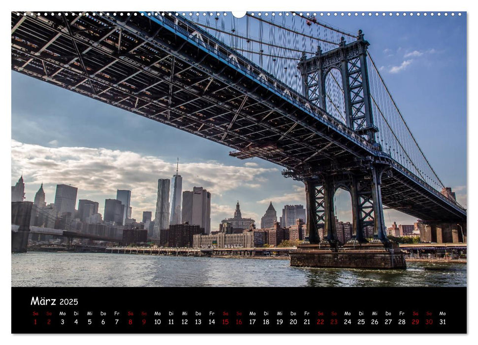 New York City - Impressionen (CALVENDO Premium Wandkalender 2025)