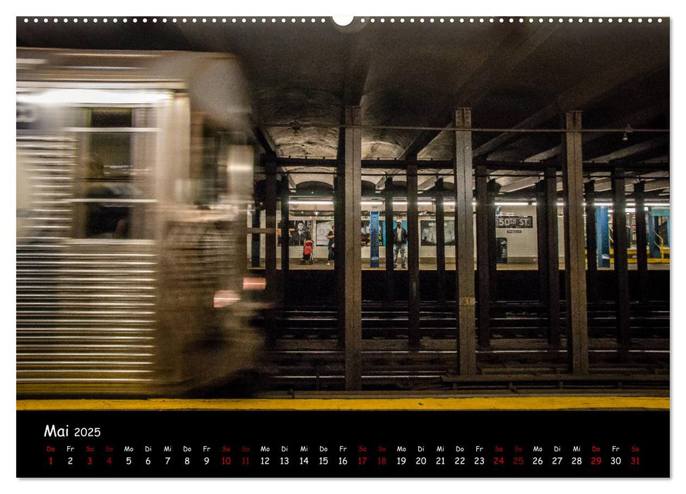 New York City - Impressionen (CALVENDO Premium Wandkalender 2025)