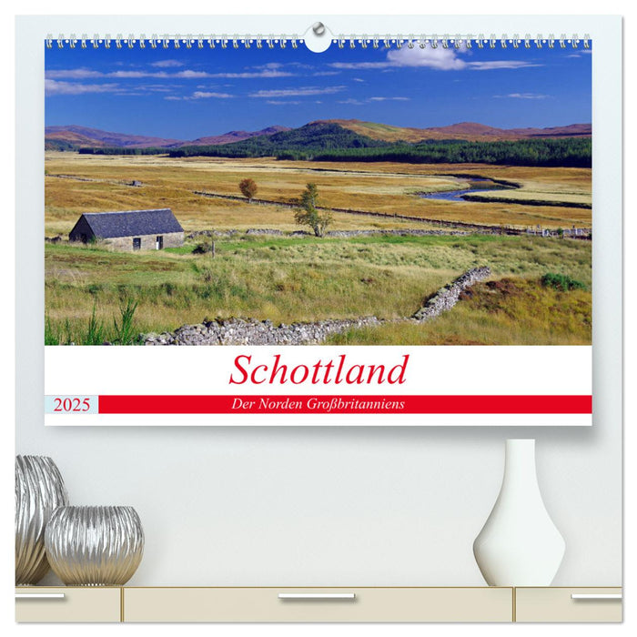 Schottland - Der Norden Großbritanniens (CALVENDO Premium Wandkalender 2025)