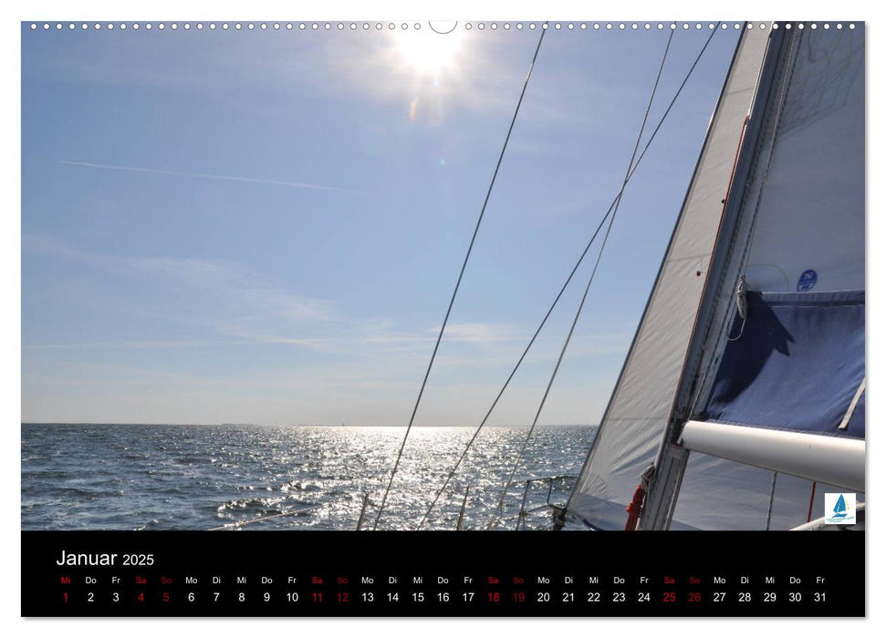 Marina Guide's Segelimpressionen 2025 (CALVENDO Premium Wandkalender 2025)