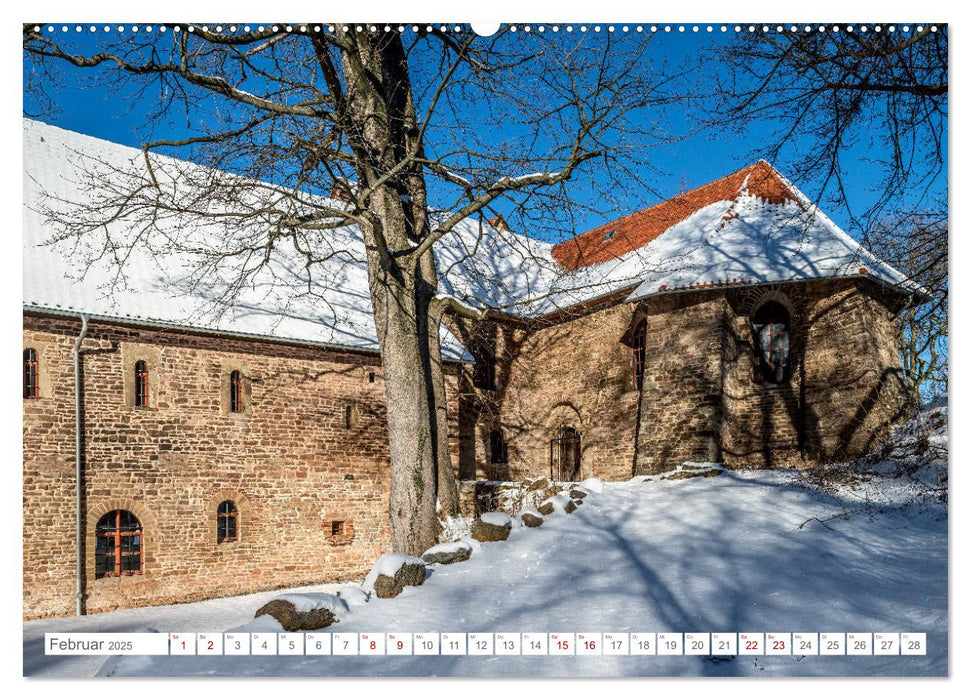 Romanik in Sachsen-Anhalt (CALVENDO Premium Wandkalender 2025)