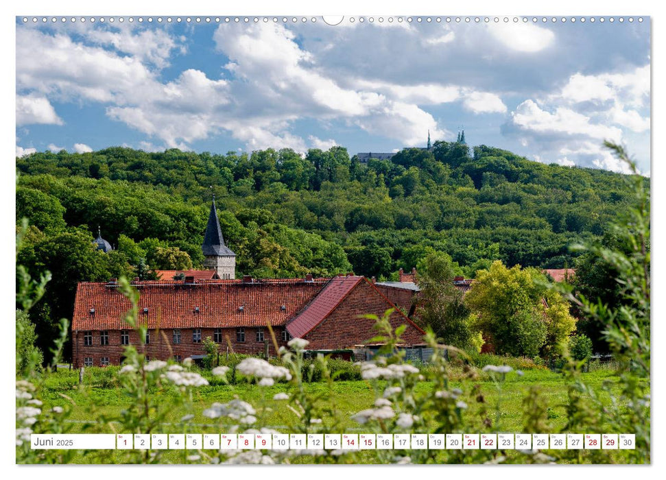 Romanik in Sachsen-Anhalt (CALVENDO Premium Wandkalender 2025)