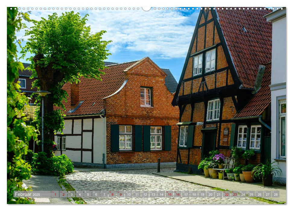 Ein Blick auf Lübeck-Travemünde (CALVENDO Wandkalender 2025)