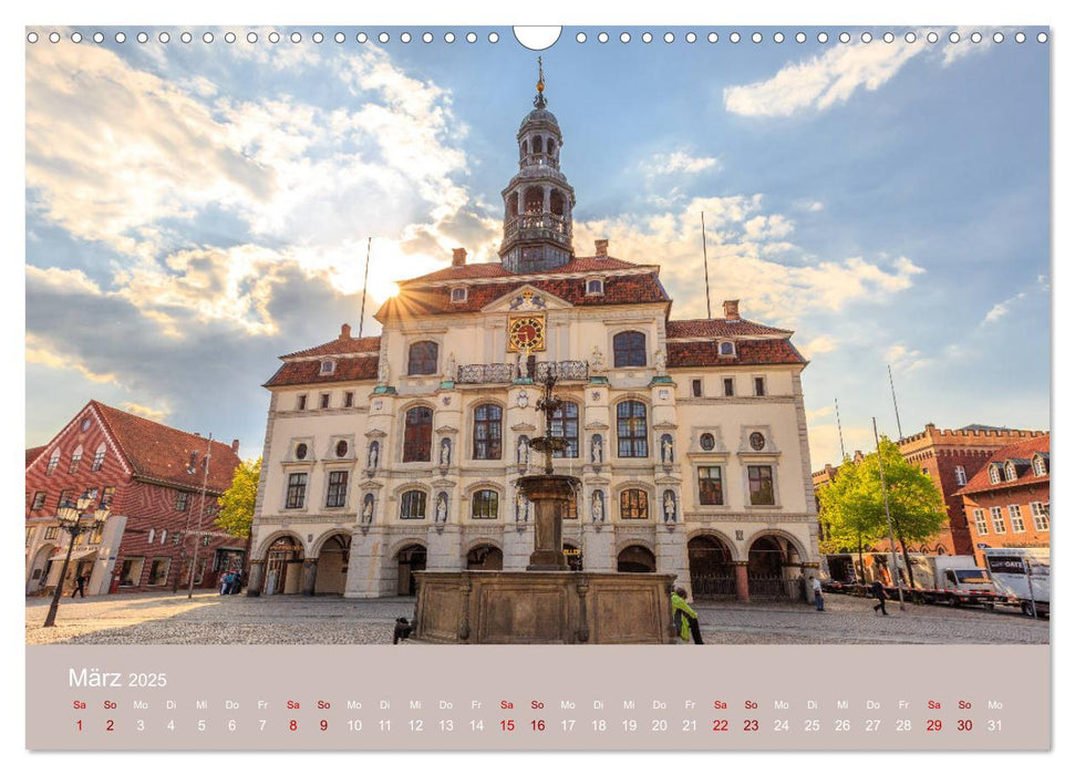 Fantastisches Lüneburg (CALVENDO Wandkalender 2025)