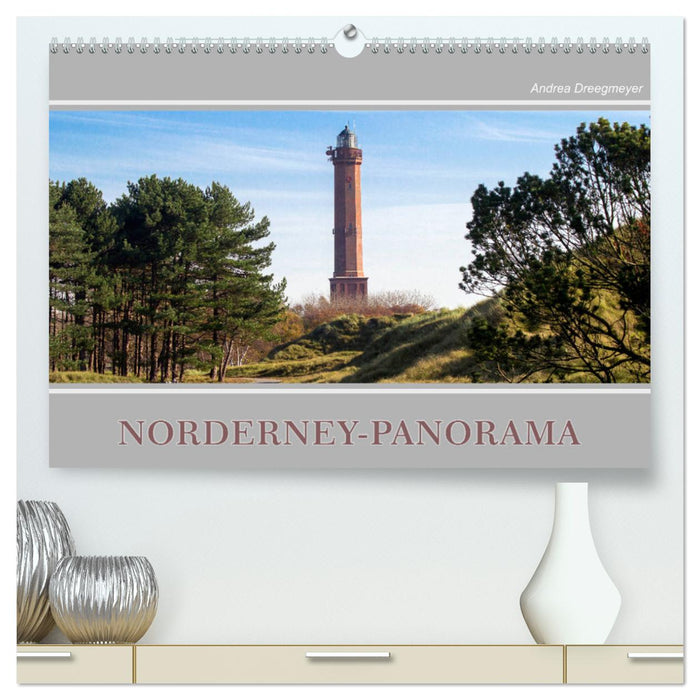 Norderney-Panorama (CALVENDO Premium Wandkalender 2025)
